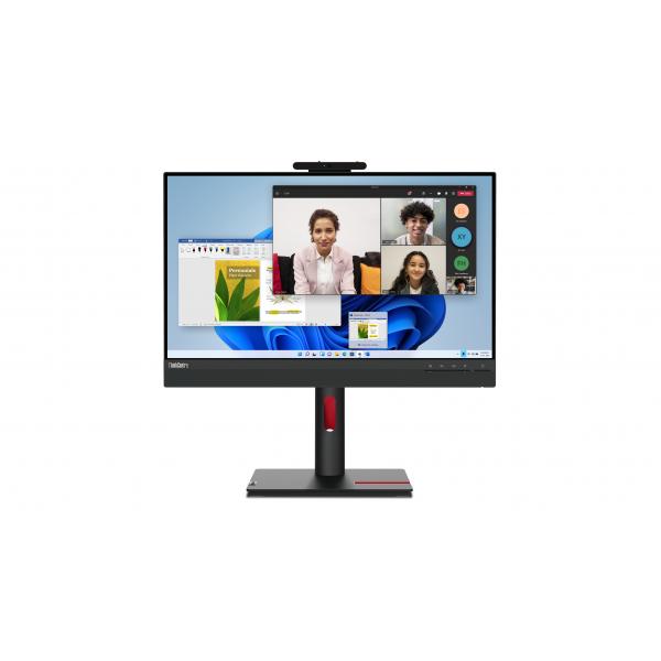 Lenovo ThinkCentre TIO-24 Gen5 Monitor (Thinkcentre Tiny-In-One 24 - Led Display 60.5 Cm [23.8] - 1920 X 1080 Pixels Full Hd Black - Warranty: 12M)