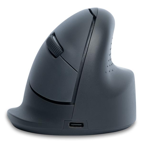 R-Go Tools Mouse verticale R-Go HE Basic, mouse ergonomico, medio [lunghezza della mano 165-185 mm], per destrimani, Bluetooth (R-GO HE BASIC MEDIUM ERGONOMIC - MOUSE RIGHT-HANDED BLUETOOTH)