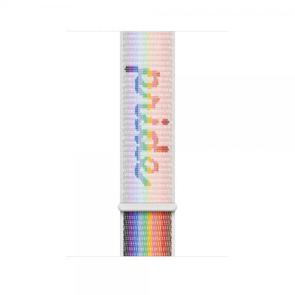 Apple MU9R3ZM/A accessorio indossabile intelligente Band Multicolore Nylon (-^APPLE WATCH 45 PRIDE EDITION SL)