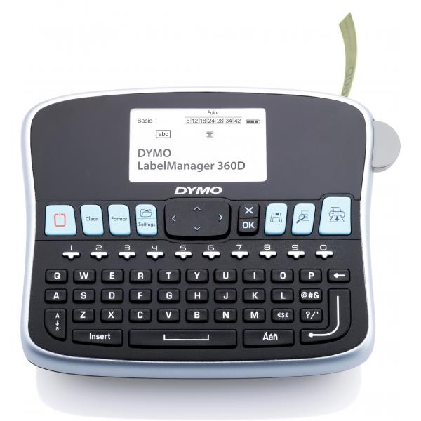 DYMO LabelManager 360™ QWERTY (DYMO LabelMANAGER 360D - etikettemaski)