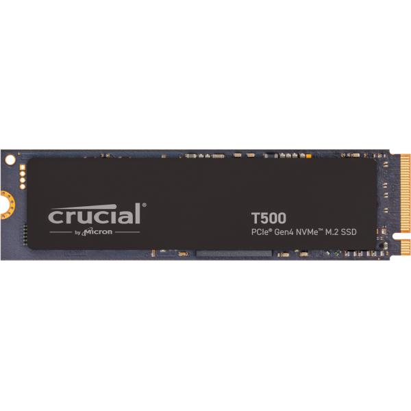 Crucial T500 500 GB M.2 PCI Express 4.0 NVMe 3D TLC NAND (T500 M.2 500 Gb Pci Express - 4.0 3D Tlc Nand Nvme - Warranty: 12M)