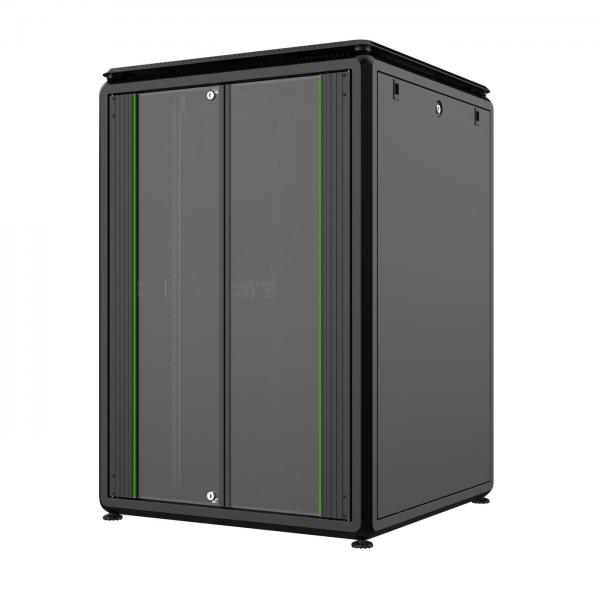Lanview RDL22U88BL rack 22U Rack indipendenti Nero (19 22U Rack Cabinet 800 x - 800 x 1164mm Data Line - - Black - Warranty: 60M)