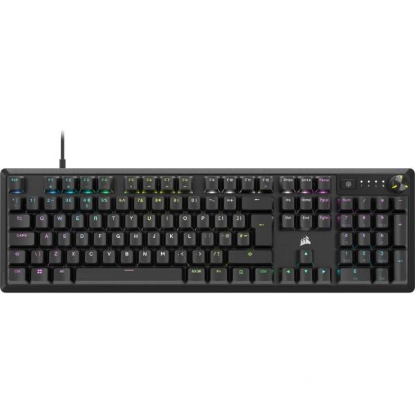Corsair K70 CORE RGB tastiera Gaming USB QWERTY Inglese UK Nero (CORSAIR K70 CORE RGB KEYBOARD RED) - Versione UK