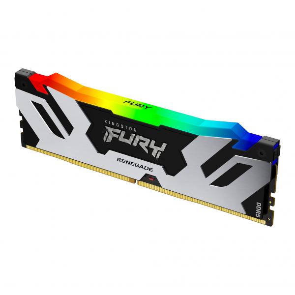 Kingston Technology FURY 32GB 6400MT/s DDR5 CL32 DIMM Renegade RGB XMP (32GB DDR5-6400MT/S CL32 DIMM - FURY RENEGADE RGB XMP)