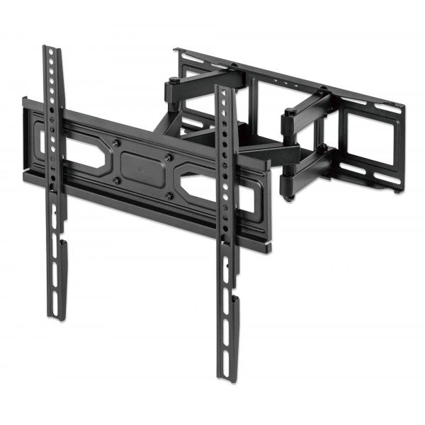 Manhattan 462433 Supporto TV a parete 177,8 cm [70] Nero (TV/MONITOR WALL MOUNT - FULL-MOTION 55IN VESA TO 400X400)