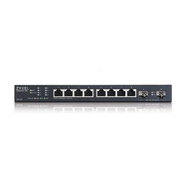 Zyxel XMG1915-10E Gestito L2 2.5G Ethernet [100/1000/2500] (XMG1915-10E 8-PORT 2.5GBE 2 - SFP+ SMART SWITCH HYBIRD MODE ST)