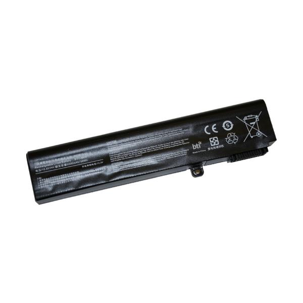 BTI BTY-M6H Batteria (BTI 51Wh 6 cell BTY-M6H compatible battery for MSI GP72X GP72VR-7RF-269DE GP72VR-7RF-268DE GP72VR-7RF-267 GP72VR-7RF GP72VR-6RFAC16H21)