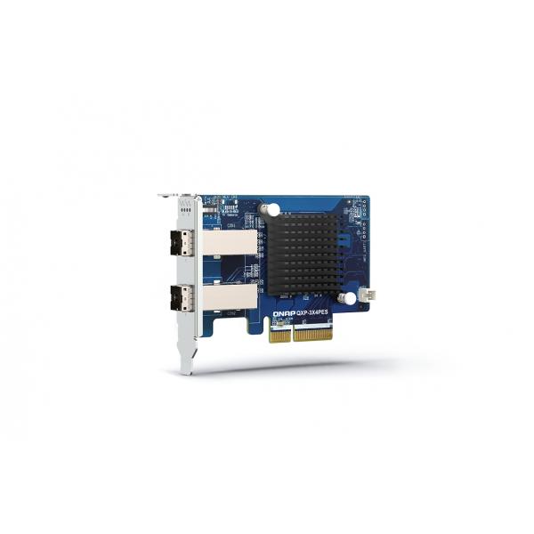 QNAP QXP-3X4PES scheda di rete e adattatore Interno 32000 Mbit/s (QNAP QXP-3X4PES - Expansion module - PCIe 3.0 x4 low profile - SAS-3 x 4)