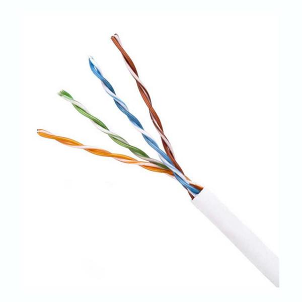 Lanview LVN122004 cavo di rete Bianco 305 m Cat5e U/UTP [UTP] (Cat5e U-UTP Network Cable - 4x2xAWG24 PVC white 305m - Warranty: 300M)