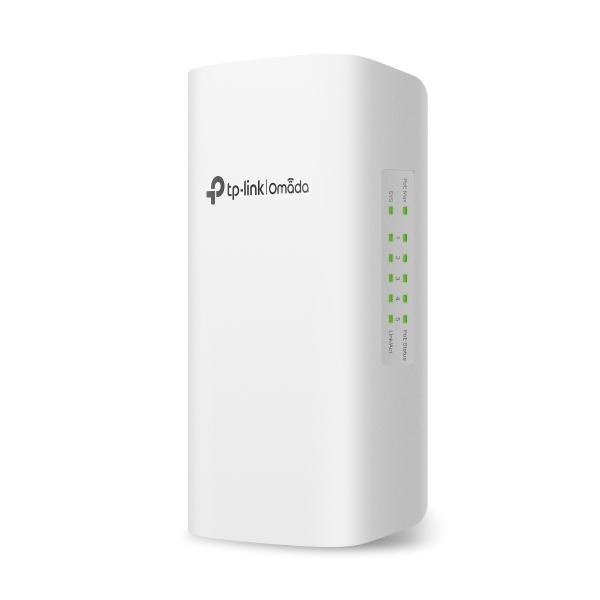 TP-Link Omada SG2005P-PD switch di rete Gestito L2/L2+ 10G Ethernet [100/1000/10000] Supporto Power over Ethernet [PoE] Desktop Bianco (TP-LINK OMADA 5PT GB SMT SWTCH 1PT PoE)