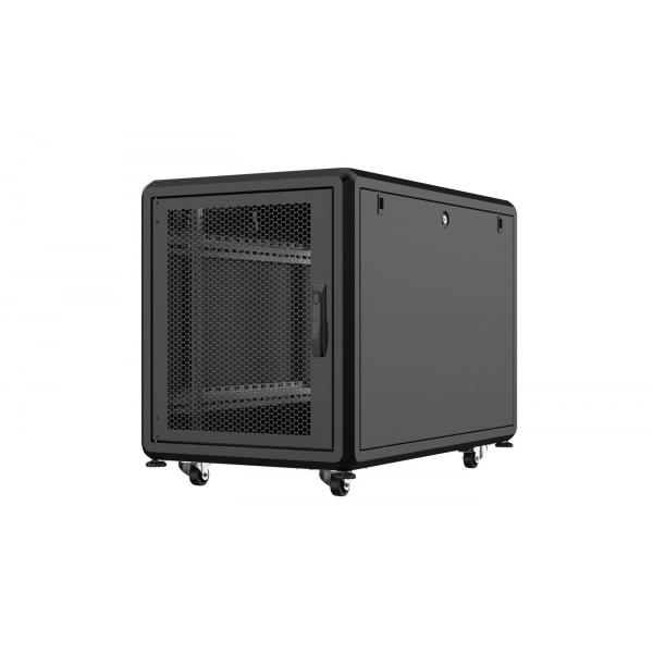 Lanview RSL12U61BL rack 12U Rack indipendenti Nero (19 12U Rack Cabinet 600 x - 1000 x 719mm Server Line - - Black - Warranty: 60M)