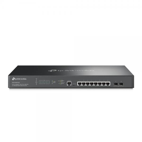 TP-Link Omada SG3210XHP-M2 switch di rete Gestito L2+ 2.5G Ethernet [100/1000/2500] Supporto Power over Ethernet [PoE] 1U Nero (TP-LINK SG3210XHP-M2 SWITCH)