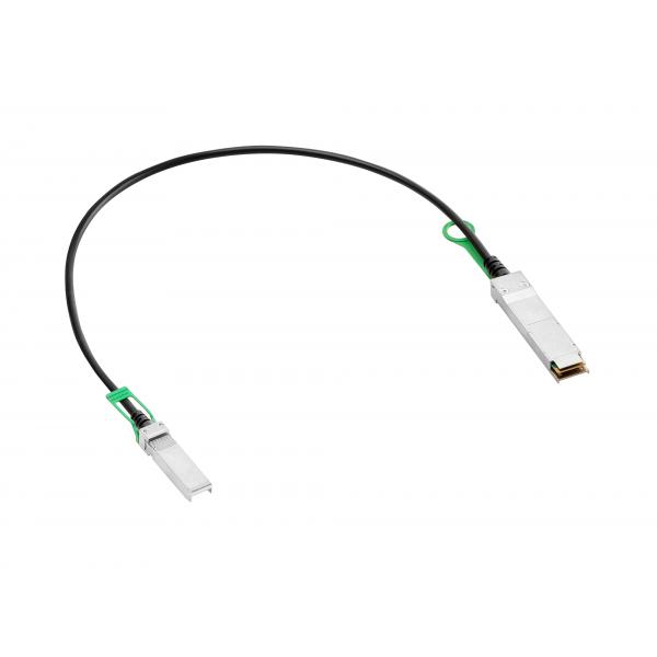 HPE Aruba Networking 50G QSFP56 to SFP56 0.65m DAC Cable (HPE ANW QSFP56 SFP56 0.65M DAC CBL F)