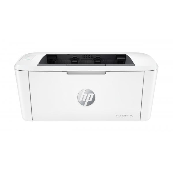HP LaserJet M110w Wireless Bianco e nero Stampante (Laserjet M110W Printer, Black - And White, Printer For Small - Office, Print, Compact Size - Warranty: 12M)