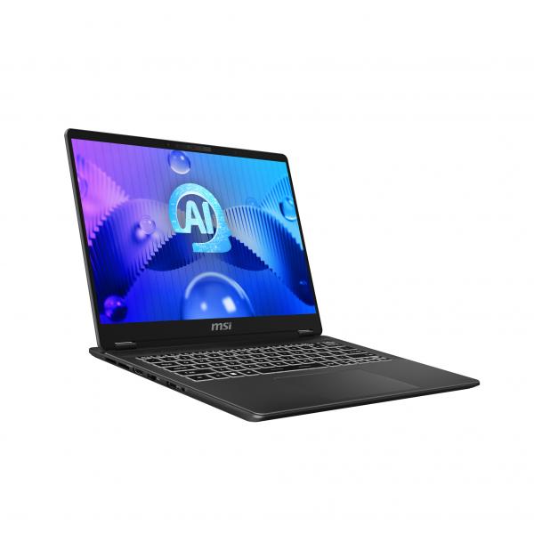 MSI Prestige 14 AI STUDIO C1UDXG-003UK Intel Core Ultra 7 155H Computer portatile 35,6 cm [14] Full HD+ 32 GB DDR5-SDRAM 1 TB SSD NVIDIA GeForce RTX 3050 Wi-Fi 7 [802.11be] Windows 11 Home Grigio (MS