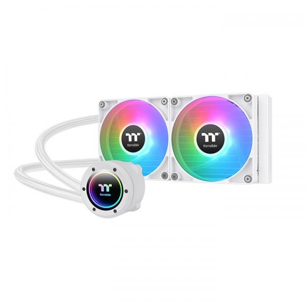 Thermaltake TH240 V2 ARGB Processore Kit di raffreddamento a liquido 24 cm Bianco 1 pz (Thermaltake TH240 V2 ARGB Sync CPU Liq)