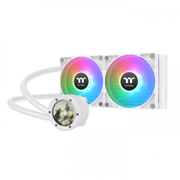 Thermaltake TH240 V2 Ultra ARGB Processore Kit di raffreddamento a liquido 24 cm Bianco 1 pz (Thermaltake TH240 V2 Ultra ARGB Sync C)
