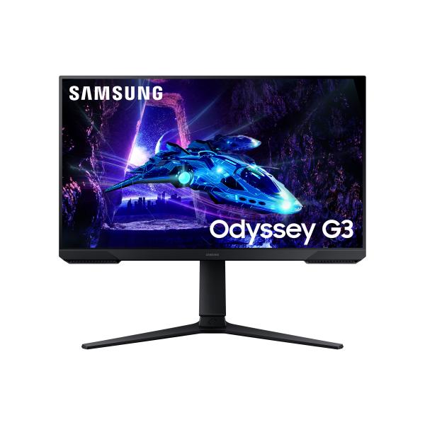 Samsung Monitor Gaming Odyssey G3 - G30D da 24'' Full HD (Odyssey G3 G30D Computer - Monitor 61 Cm [24] 1920 X - 1080 Pixels Full Hd Lcd Black - Warranty: 12M)