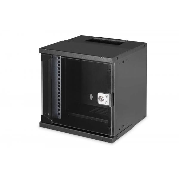 Digitus Contenitore SOHO Pro a parete - 254 mm [10] - 315x300 mm [LxP] (10 6U RACK PRO 325 X 315 X 300MM BLK)