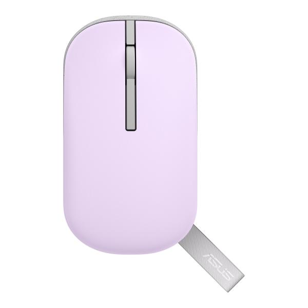 ASUS Marshmallow MD100 mouse Ufficio Ambidestro RF senza fili + Bluetooth Ottico 1600 DPI (MD100 MOUSE/PUR)