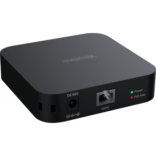 Yealink RCH40 E2 Collegamento ethernet LAN Nero (SFT - RCH40 - 4-port PoE - Switch E2 - Warranty: 24M)