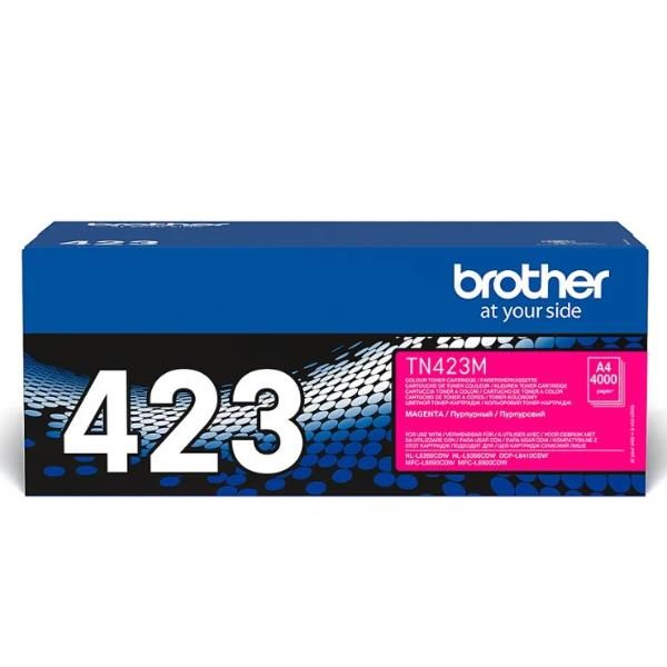 Brother TN-423M cartuccia toner 1 pz Originale Magenta (TN423M HY TONER FOR BC4 - PALLET QTY 144)