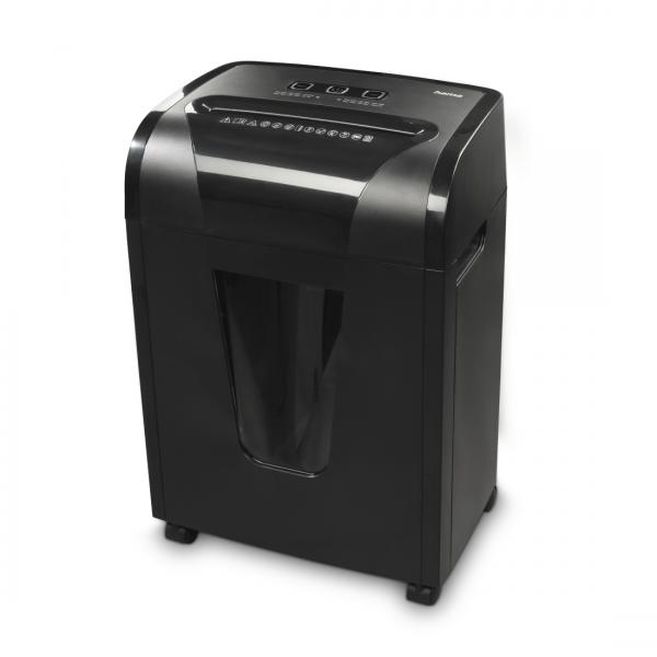 Hama Premium M10 distruggi documenti Taglio a frammenti 62 dB 22 cm Nero (Hama Premium M10 papirmakulator Mikrom)