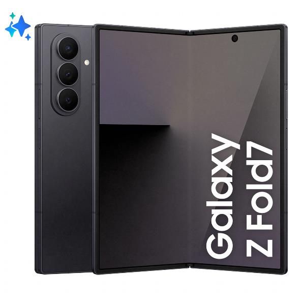 Samsung Galaxy Z Fold7 Smartphone AI, RAM 12GB, 256GB, Display 6,5/8, Camera 200MP, Batteria a lunga durata, Jetblack (Samsung Galaxy Z Fold7 20,3 cm [8] An)