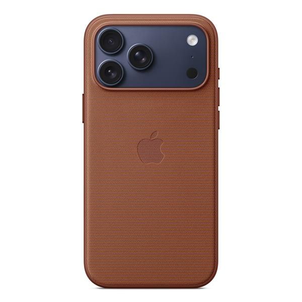 Apple Custodia MagSafe in tessuto TechWoven per iPhone 17 Pro Max - Terra di Siena (Apple - Back cover for mobile phone - MagSafe compatibility - TechWoven - sienna - for iPhone 17 Pro Max)