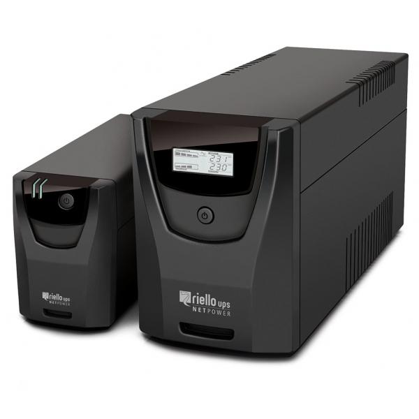 Riello Net Power 600 gruppo di continuità [UPS] A linea interattiva 0,6 kVA 360 W 4 presa[e] AC (Riello Net Power 600VA)