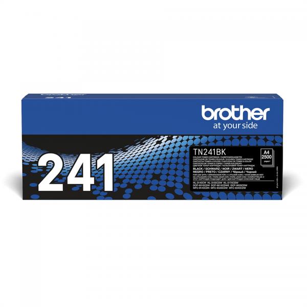 Brother TN-241BK cartuccia toner 1 pz Originale Nero (Toner Black Pages: 2.500 - Standard capacity - Warranty: 12M)