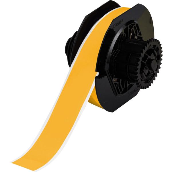 Brady B30C-1125-7569-YL etichetta per stampante Giallo Etichetta per stampante autoadesiva (Continuous Vinyl Tape for - BBP3X/S3XXX/i3300 Printers - B30C-1125-7569-YL, Yellow, Self-adhesive printer l