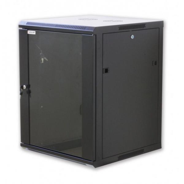 Techly I-CASE EW-2012BKL rack 12U Da parete Nero (Rack Cabinet 12U Wall Mounted - Rack Black - Warranty: 12M)