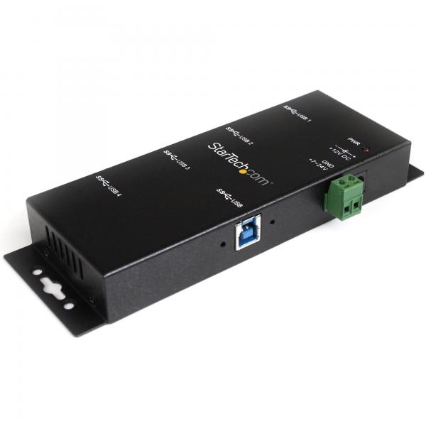 StarTech.com Resistente hub USB 3.0 per settore industriale a 4 porte predisposto per il montaggio (MOUNTABLE 4-PORT RUGGED INDUSTRIAL U)