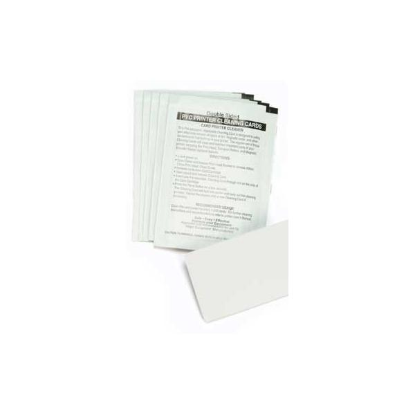 Zebra 104531-001 pulitore stampante Foglio di pulizia della stampante (100 PK CLEANING CARD KIT - [BOX 2 X 50 PCS])