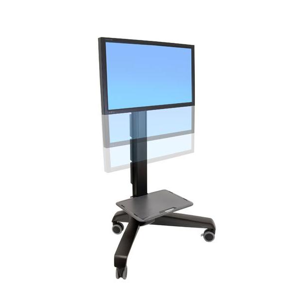 Ergotron Neo-Flex Mobile MediaCenter LD Nero Pannello piatto Carrello multimediale (NEO-FLEX MOBILE MEDIACENTER LD)