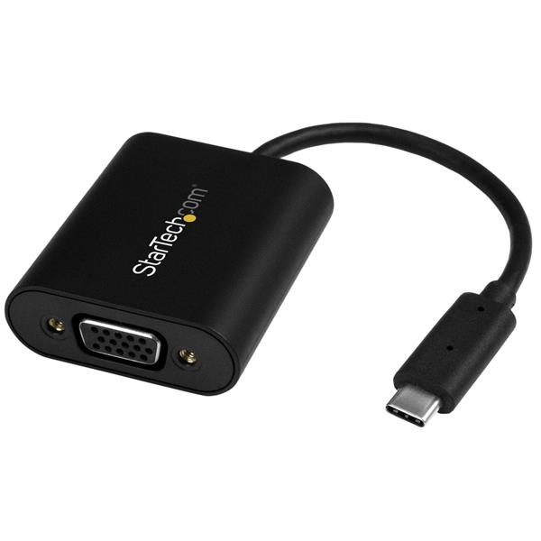 StarTech.com Adattatore USB-C a VGA con Switch Modalità Presentazione - 1920x1200 (USB C TO VGA ADAPTER CONVERTER - USB-C VGA MONITOR DONGLE - PRES)