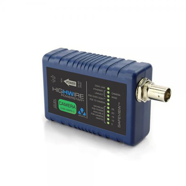 Veracity HIGHWIRE Powerstar Camera convertitore multimediale di rete Interno 100 Mbit/s Blu (POWERSTAR - Camera unit, single channel - Warranty: 60M)