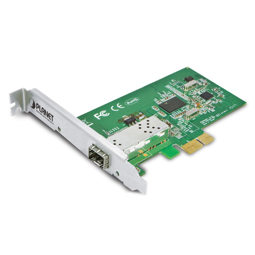 PLANET ENW-9701 scheda di rete e adattatore Interno Fibra 1000 Mbit/s (PCI Express Gigabit Fiber - Optic Ethernet Adapter [SFP] - Warranty: 24M)