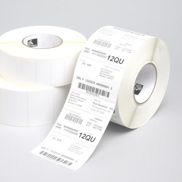 Zebra Z-Perform 1000T Bianco Etichetta per stampante autoadesiva (Z-PERF 1000T 76X38MM - 3634 LBL/ROLL C-76MM BOX OF 6)