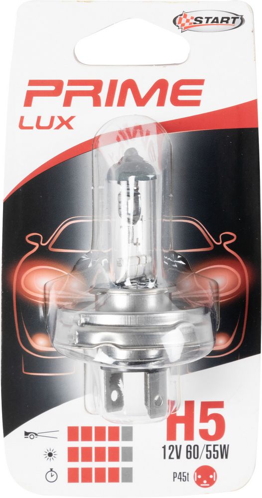 H5 Lampadina Singola Alogena per luci auto 12V 40/45W P45t