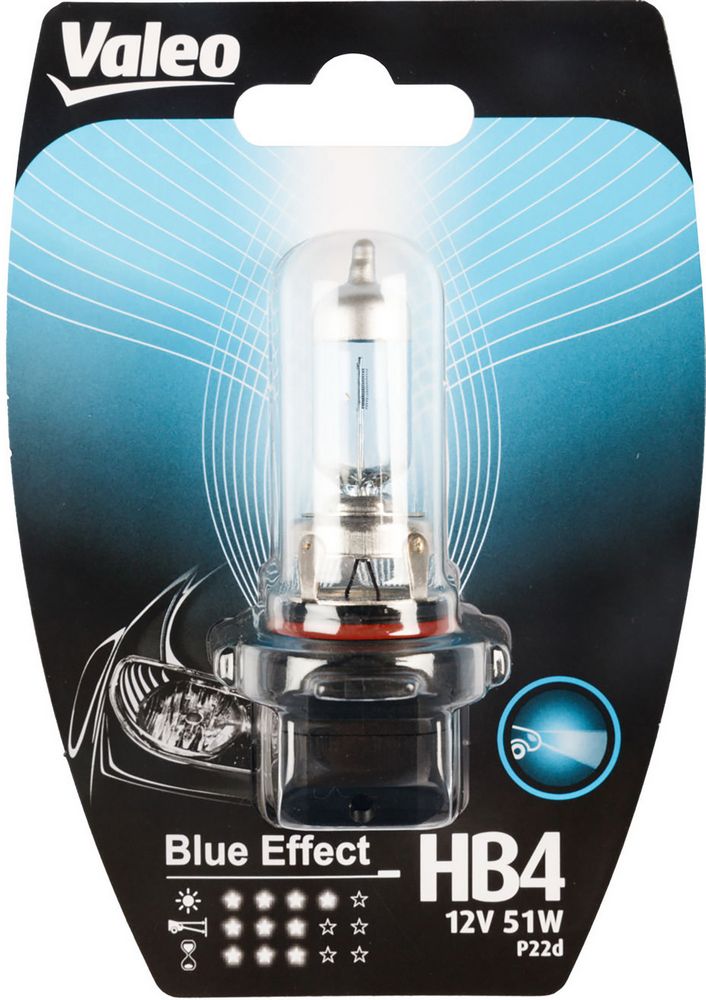 HB4 lampada singola auto 12V 51W Blue effect attacco P22d