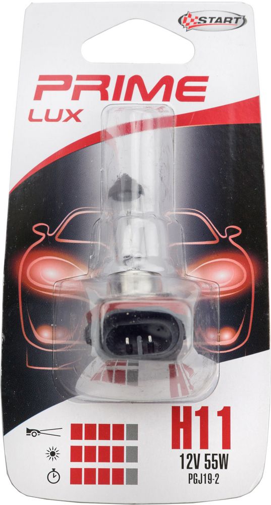 H11 Lampadine Singola Alogena per luci auto 12V 55W PGJ19-2