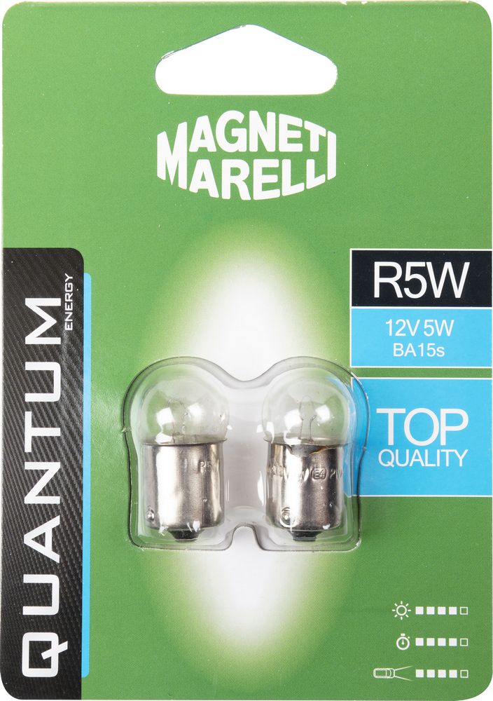 Magneti Marelli R5W coppia di lampadine auto 12V 5W attacco BA15s