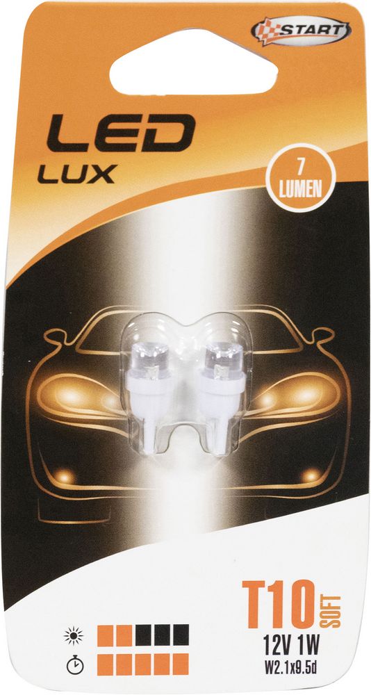 Lampadine auto T10Soft 12V 1W