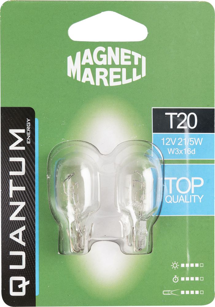 Magneti Marelli T20 coppia di lampadine auto 12V 21/5W attacco W3x16d