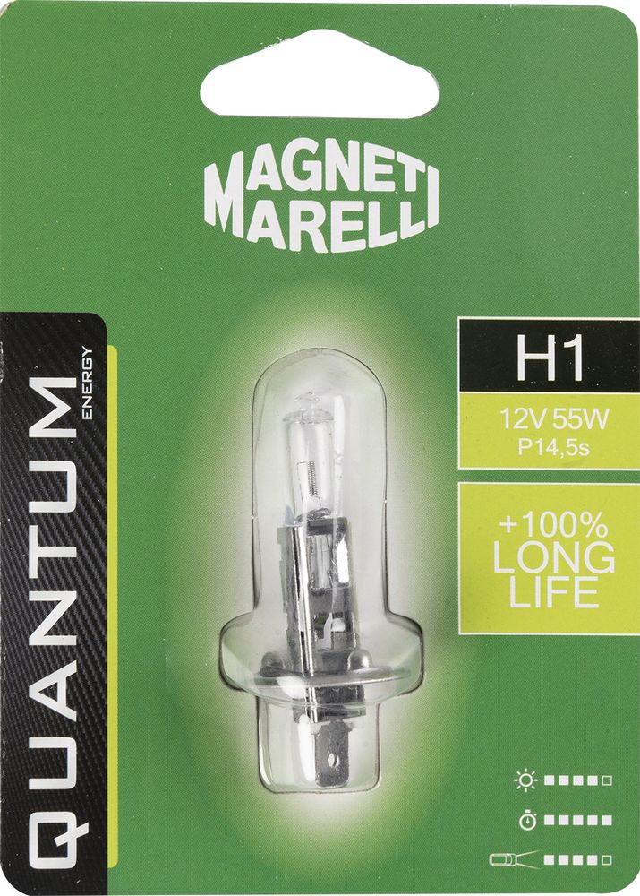 Magneti Marelli H1 lampadina singola auto long life 12V 55W attacco P14,5s