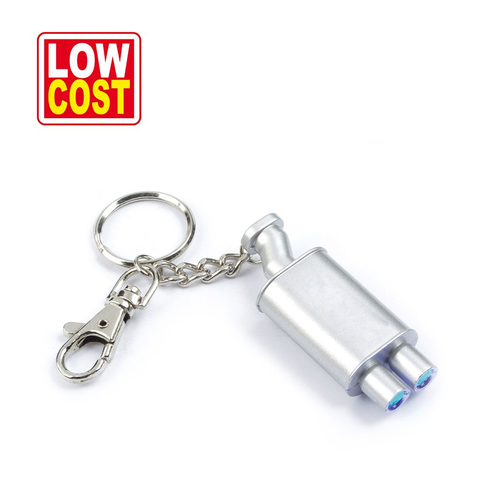 (E)PORTACHIAVI AUTO MARMITTA C/LED LUMINOSO LC