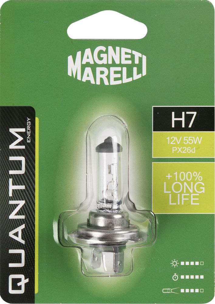 Magneti Marelli H7 lampadina singola auto long life 12V 55W attacco PX26d