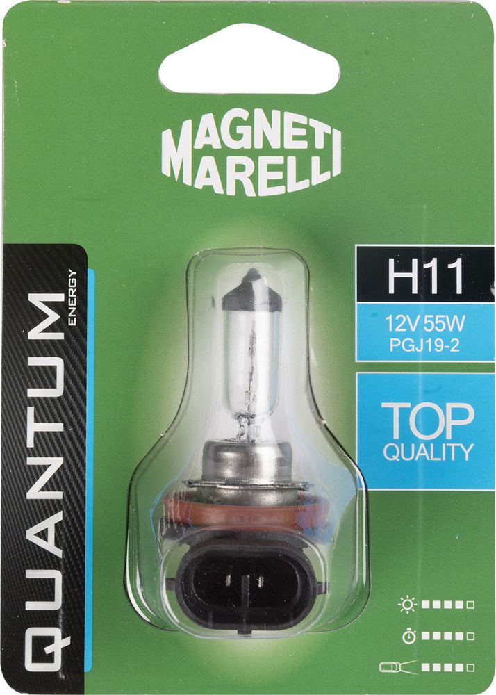 Magneti Marelli H11 lampadina singola Alogena auto 12V 55W attacco PGJ19-2